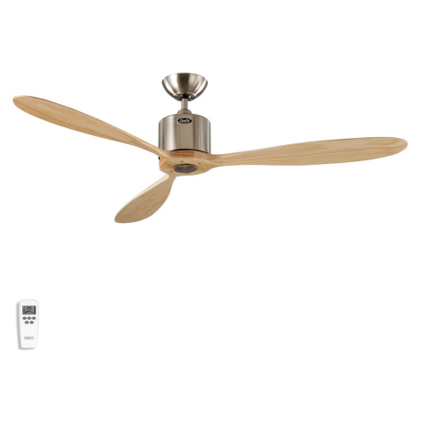 CasaFan Aeroplan Eco stropní ventilátor, chrom, dřevo