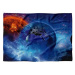 IMPAR Fleecová deka Vesmír 5, 200 × 140 cm