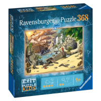 Ravensburger Puzzle Exit KIDS - Piráti 368 dílků