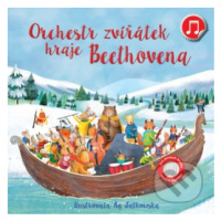 Orchestr zvířátek hraje Beethovena - Sam Taplin, Ag Jatkowska (ilustrátor) - kniha z kategorie N