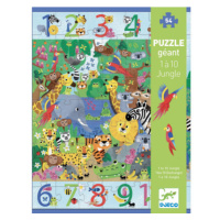 Puzzle - Džungle od 1 do 10 - 54 ks
