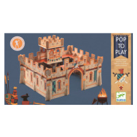 3D kartonová skládačka - Středověký hrad