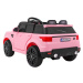 Mamido  Mamido Elektrické autíčko Land Rapid Racer růžový