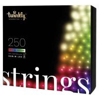 Chytrý světelný LED řetěz Twinkly Strings / 250 LED / 20 m / venkovní i vnitřní / Wi-Fi / víceba