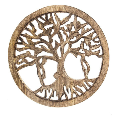 Dřevěná dekorace Strom života MANGO Orion