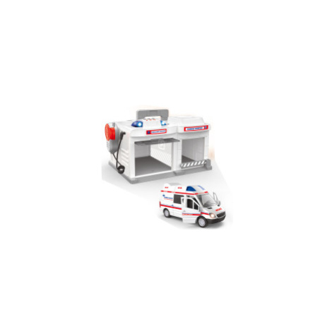 Ambulance hrací set – garáž ALLTOYS