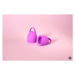 Lola Games Sada menstruačních kalíšků Natural Wellness Fialový Tulipán 2 ks