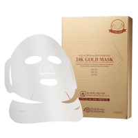 Gold Energy Snail Synergy 24k Gold Mask Face Nutrition platýnková maska 10 ks