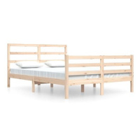 Rám postele masivní borovice 160 × 200 cm, 3105016