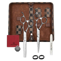 Olivia Garden SilkCut PRO Shear Kit - set profesionálních nůžek na klouzavý střih 5.75", ef