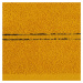Bavlněná froté osuška s proužkem REGI 70x140 cm, mustard/hořčicová, 450 gr Mybesthome