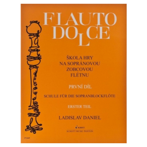 Publikace Flauto Dolce 1 - škola hry na sopránovou flétnu - Ladislav Daniel