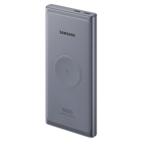 Samsung USB-C powerbanka s bezdrátovým nabíjením 10000mAh šedá
