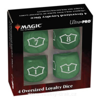Sada kostek Ultra Pro Deluxe 22MM Forest Loyalty with 7-12 for Magic: the Gathering