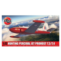 Klasický model letadla A02103A - Lovecký Percival Jet Provost T.3/T.4 (1:72)