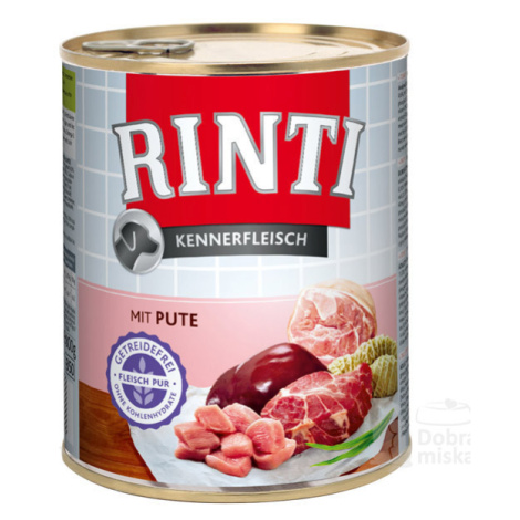 Rinti Dog konzerva krůta 800g + Množstevní sleva