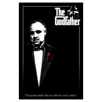 Plakát, Obraz - THE GODFATHER - červená růže, 61 × 91.5 cm