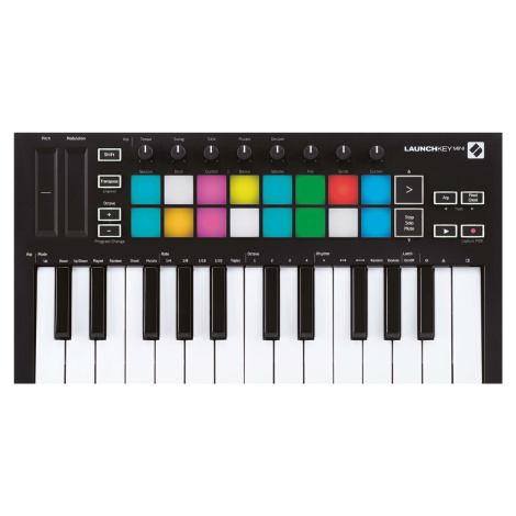 Novation Launchkey Mini MK3 MIDI keyboard Black