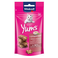 Vitakraft Cat Yums Leberwurst s podílem jitrnice 9× 40 g