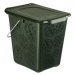 Rojaplast 91385 Kompostovací kbelík GREENLINE, 7 L, tmavě zelený