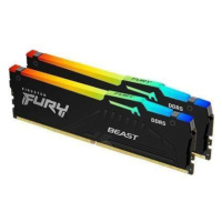 KINGSTON DIMM DDR5 32GB (Kit of 2) 6000MT/s CL36 FURY Beast RGB EXPO