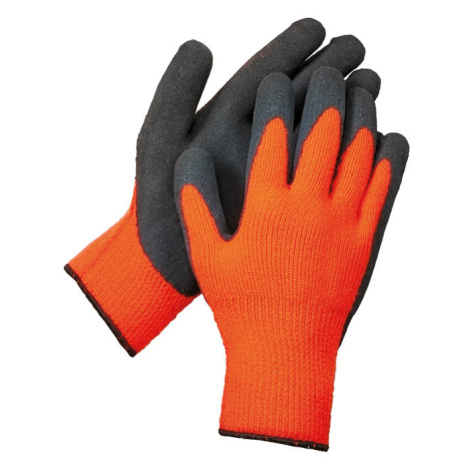 ARVENSIS FH rukavice máč. v latexu oranžová 8