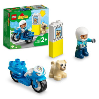 LEGO Duplo - Policejní motorka 10967, 5 x 9 x 4 cm