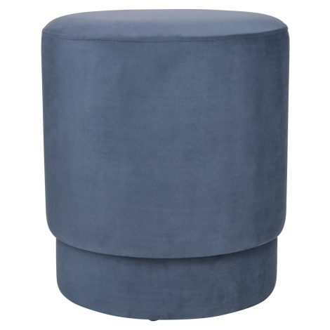 Taburet Dark Wonder průměr 40 cm výška: 45 cm modrý