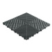 Swisstrax dlaždice modulární podlahy typu Ribtrax Pro 40×40 cm barva Slate Grey šedá