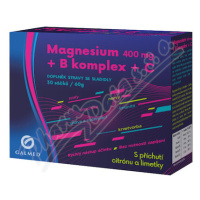 Galmed Magnesium 400 mg + B komplex + C sáčky 30 ks