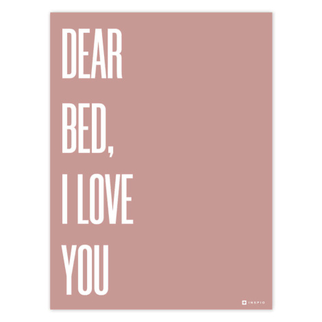 Obraz do ložnice - Dear bed INSPIO