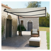 vidaXL Sada sloupků pro markýzu antracitová 600 x 245 cm železo