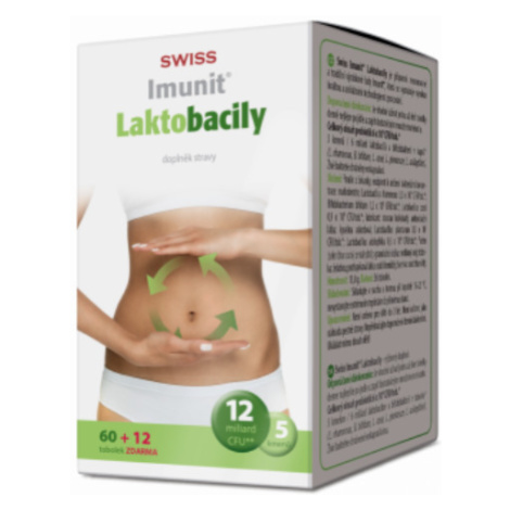 Imunit Laktobacily Swiss Imunit 60+12 tobolek