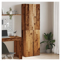 vidaXL Skříň old wood 60 x 32 x 190 cm kompozitní dřevo