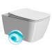 GSI NUBES závěsná WC mísa, Swirlflush, 35x55cm, bílá ExtraGlaze
