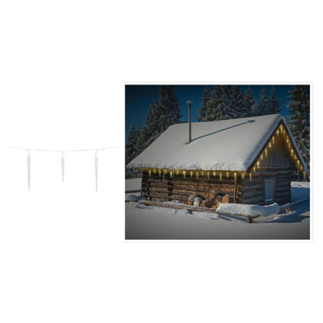 H&S Decoration Vánoční světelný LED řetěz Icicle II 690 cm teplá bílá