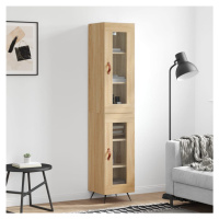 vidaXL Skříň highboard dub sonoma 34,5 x 34 x 180 cm kompozitní dřevo