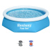 BESTWAY 57450 - Nadzemní bazén kruhový 244 x 61 cm + kartušová filtrace