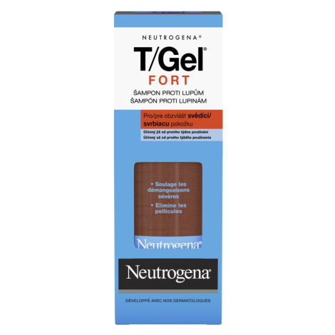 Neutrogena T/Gel Fort šampon pro svědící pokožku 150 ml