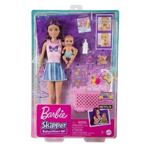 Barbie Chůva herní set HJY33 Mattel