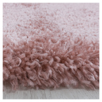 Ayyildiz koberce Kusový koberec Fluffy Shaggy 3500 rose kruh Rozměry koberců: 160x160 (průměr) k