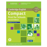 Compact First for Schools Workbook without Answers with Audio - Barbara Thomas