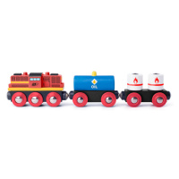 WOODY - Diesel lokomotiva s nákladním vlakem