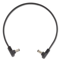 Rockboard Flat Power Cable - Black 30 cm / 11,81 angled/angled