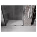 MEXEN/S Velar posuvné sprchové dveře 160, transparent, černá 871-160-000-01-70