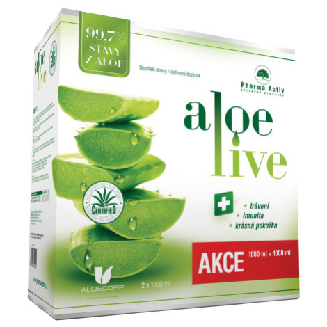 AloeVeraLife šťáva z aloe 99.7% 1000ml 1+1zdarma Pharma Activ