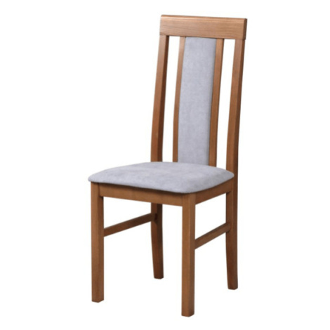 Jídelní židle NILA 2 NEW dub stirling/šedá