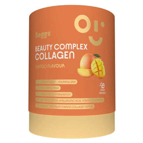 Beggs Beauty and Glow collagen Mango 30 × 5,7 g