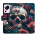 iSaprio flip pouzdro Skull in Roses 02 pro Xiaomi 13 Lite