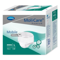 KALHOTKY NAVLÉKACÍ MOLICARE MOBILE 5 KAPEK L BOKY 100-150CM,1198ML,14KS